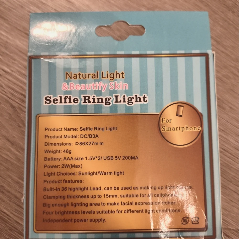 3/$10🆕Selfie Ring Clip Light